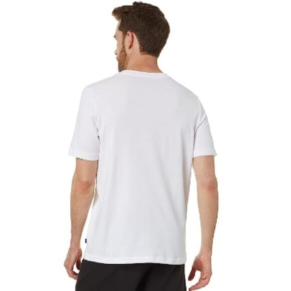 Puma Men's Short-Sleeve Splash Logo-Graphic T-Shirt in White-Large - Picture 4 of 9